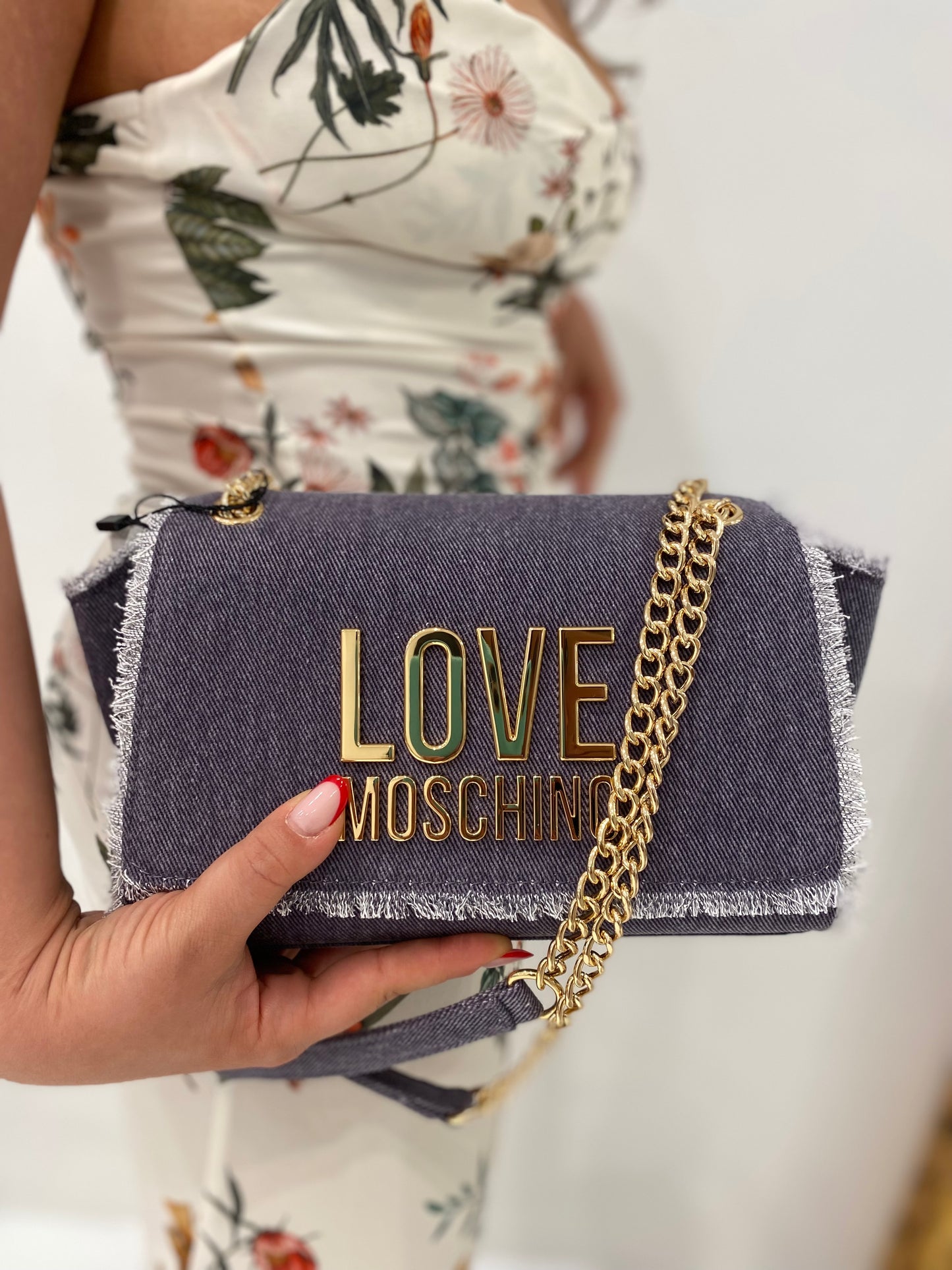 LoveMoschino - borsa denim