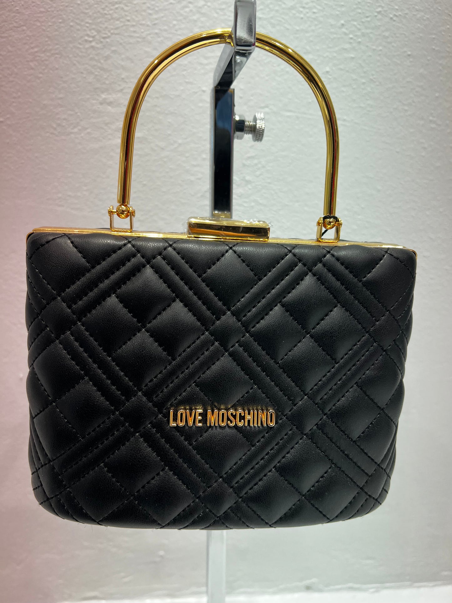 LoveMoschino- borsa PU nero