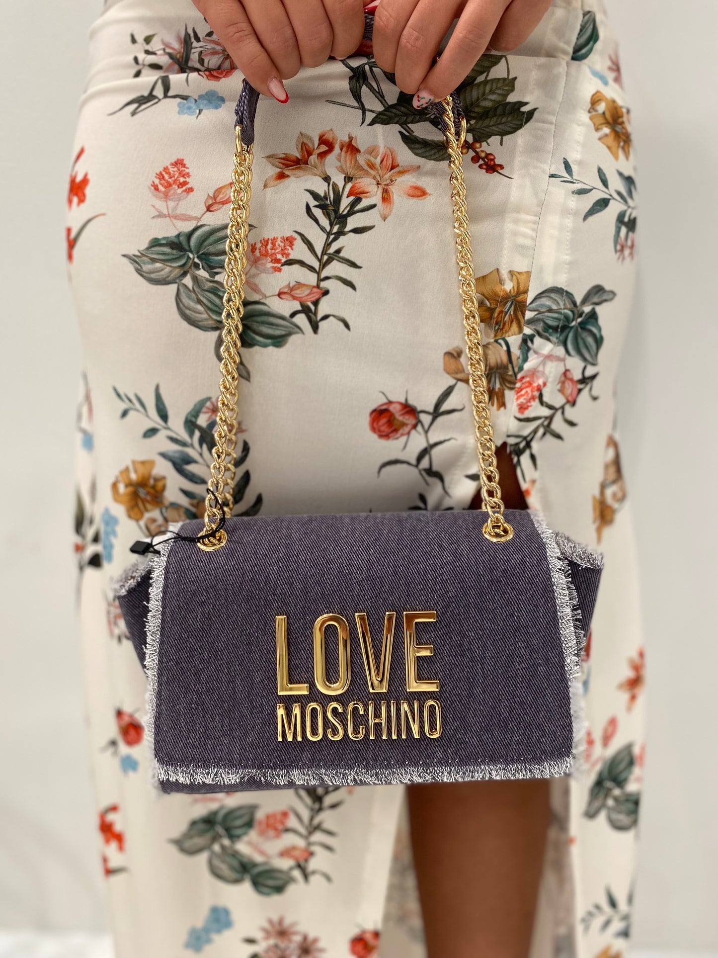 LoveMoschino - borsa denim