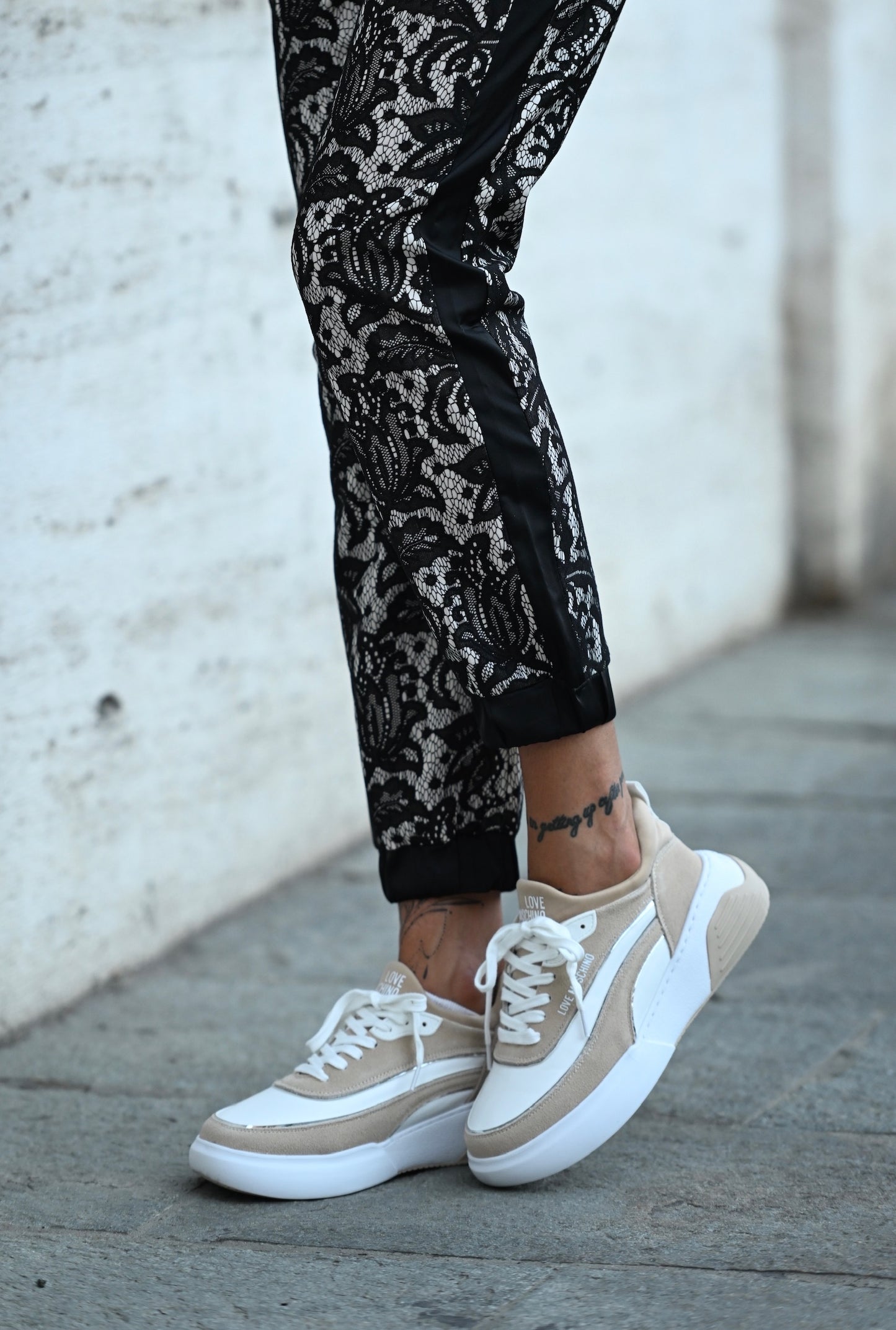 LoveMoschino - sneaker beige