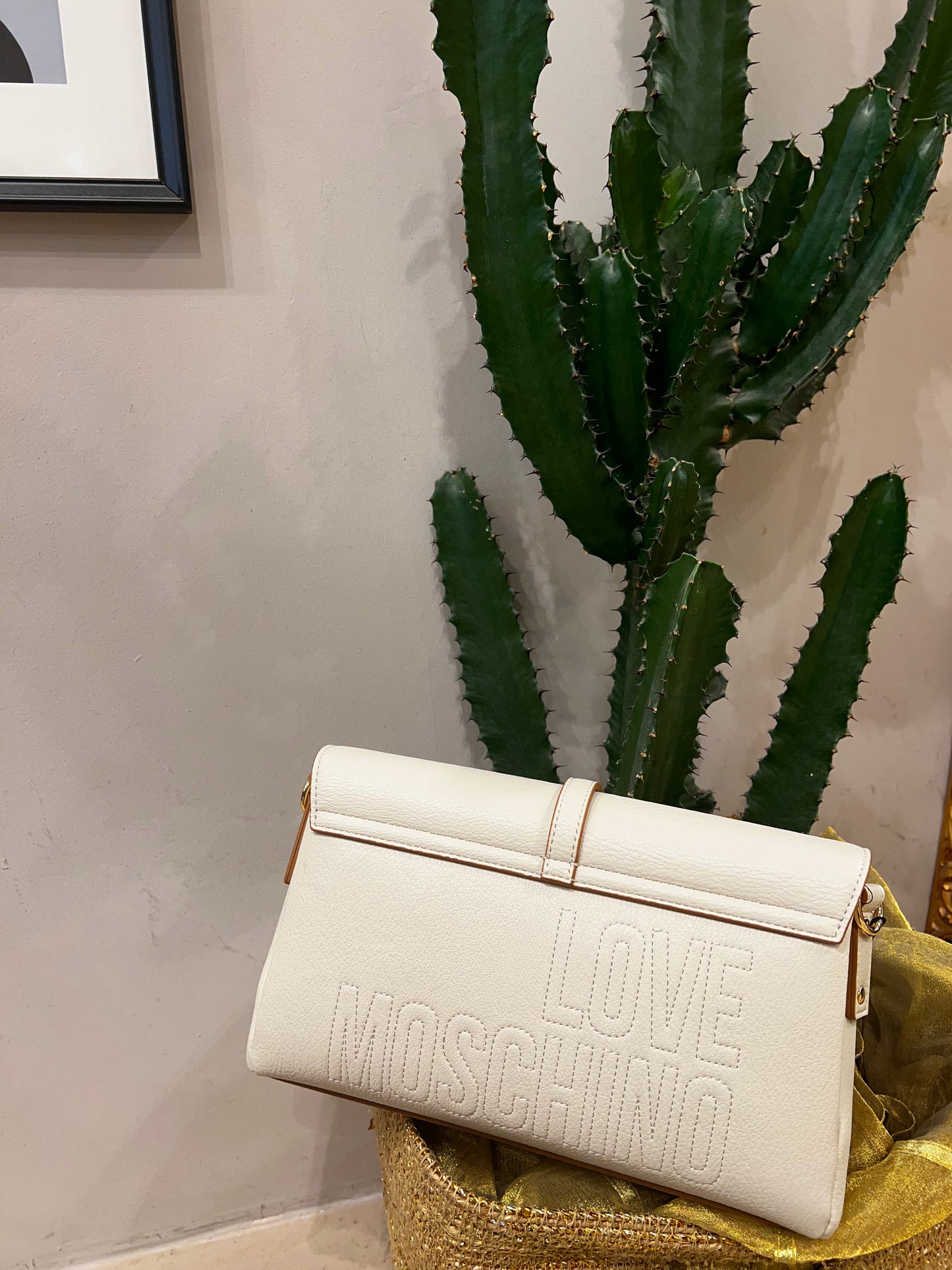 LoveMoschino - borsa PU lamb