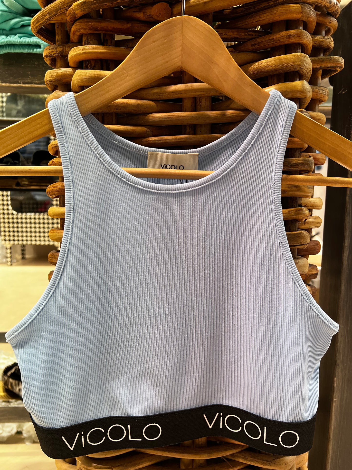 Vicolo - top azzurro