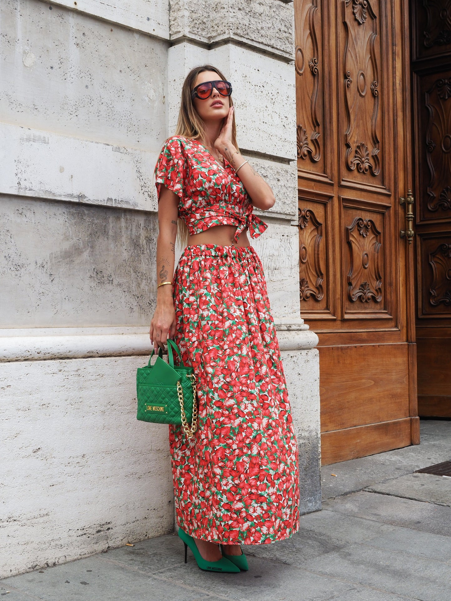 Vicolo - gonnellone fiori