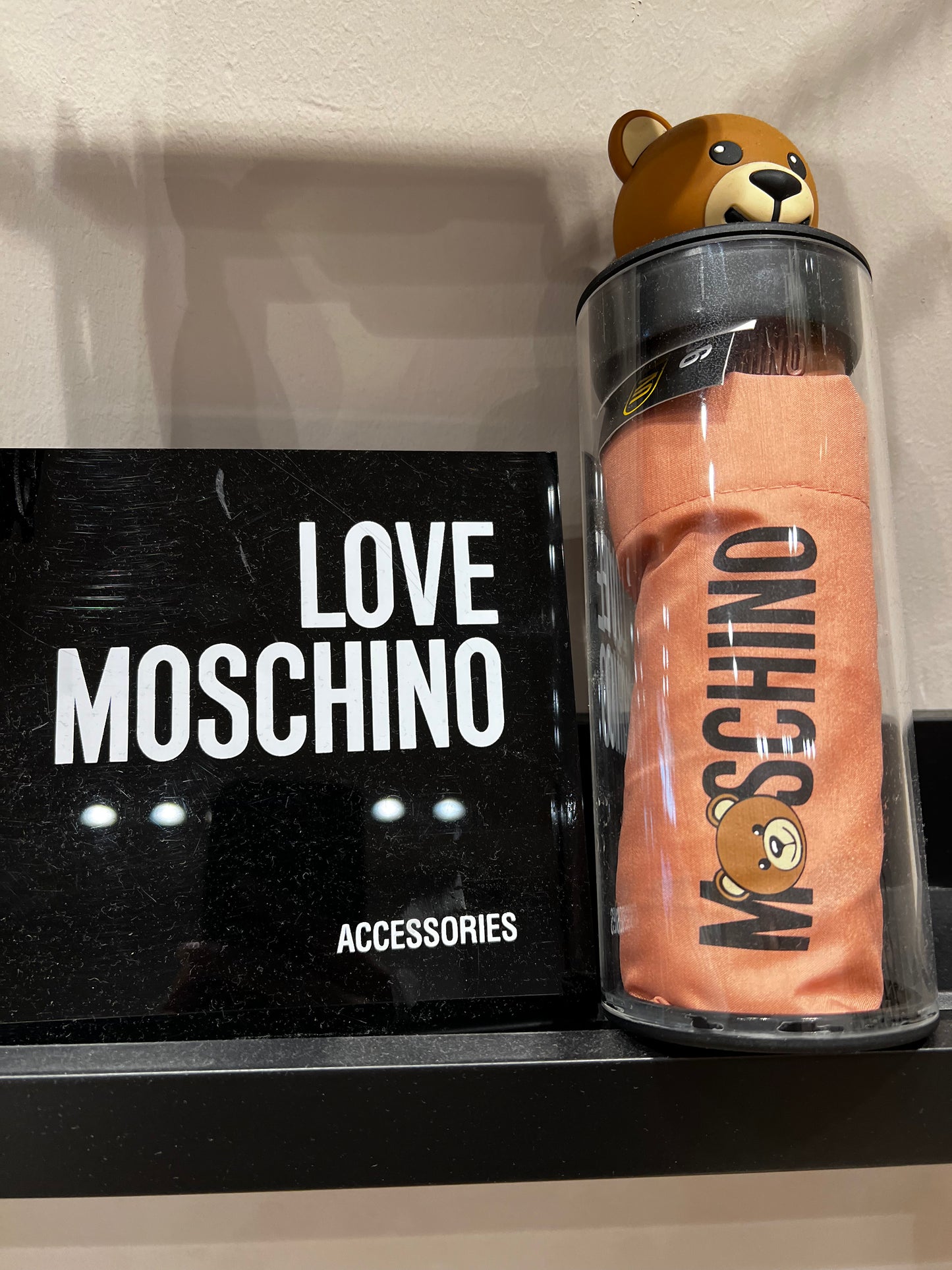 LoveMoschino - ombrello rosa