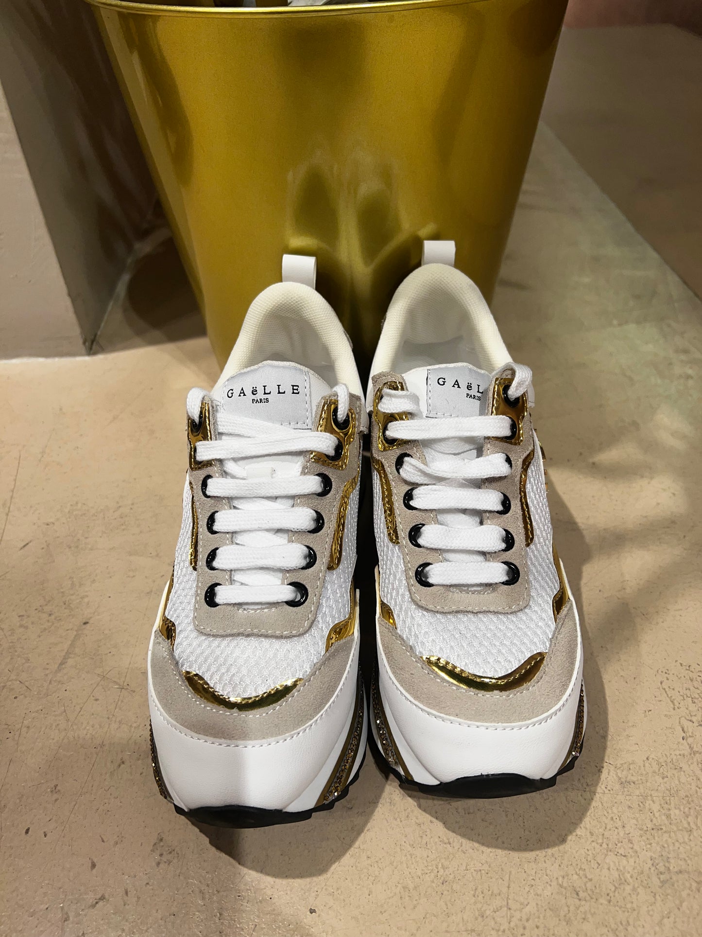 Gaëlle Paris - Sneakers running con applicazioni logo