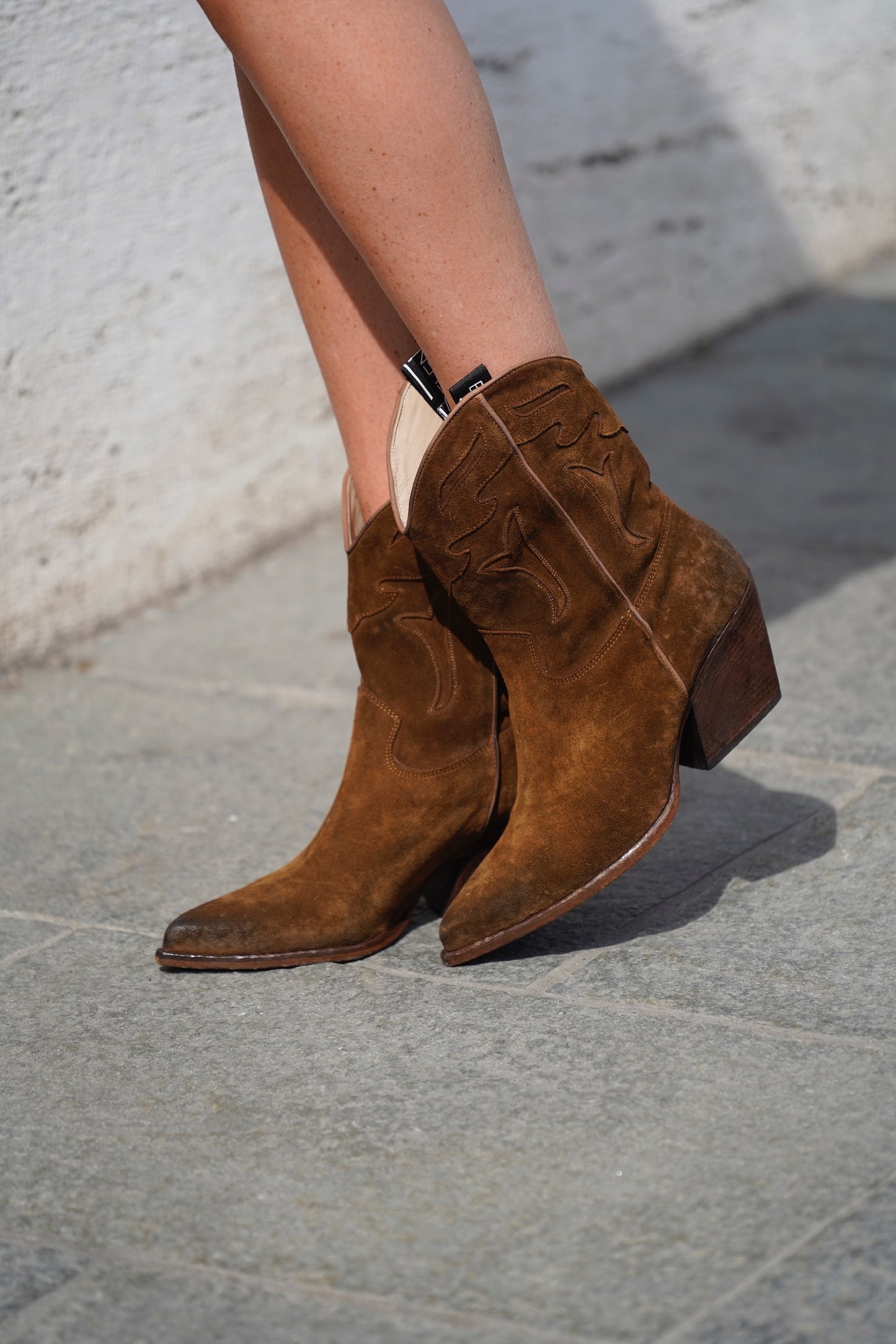 Elena Iachi - velour nocciola+wash