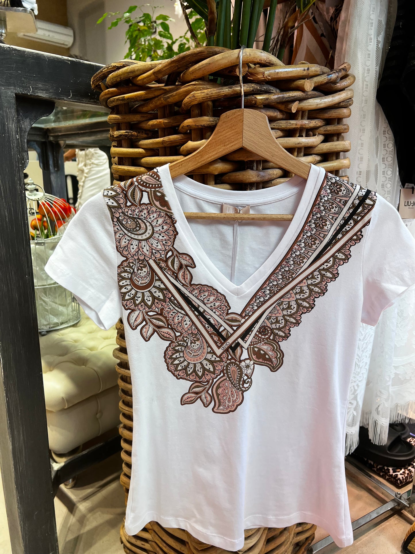 LiuJo - t-shirt moda scollo V