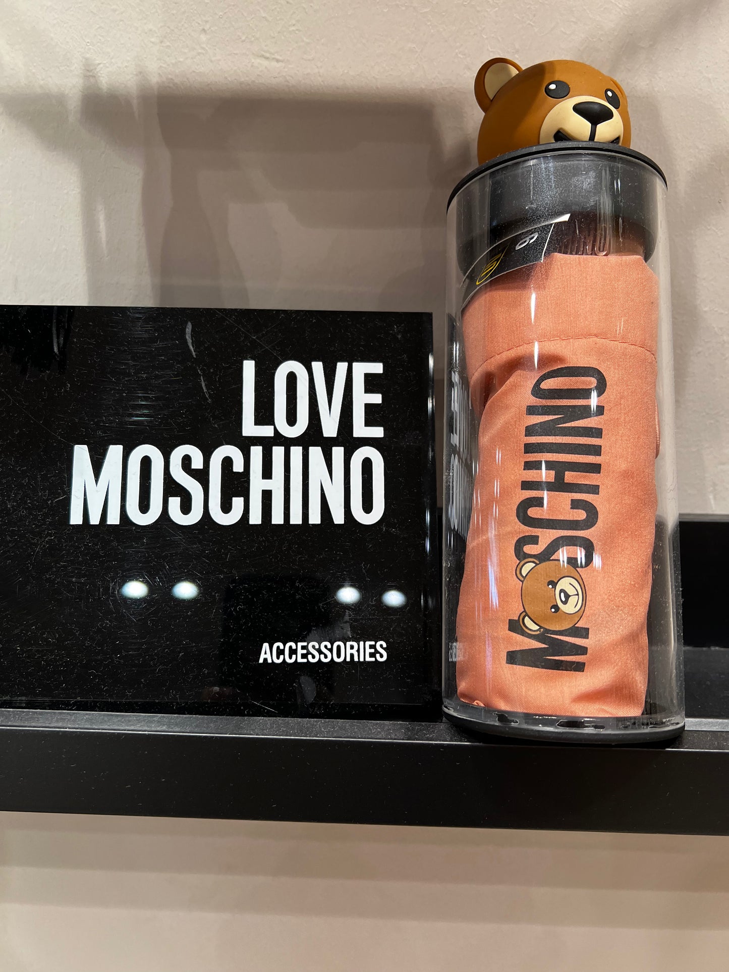 LoveMoschino - ombrello rosa
