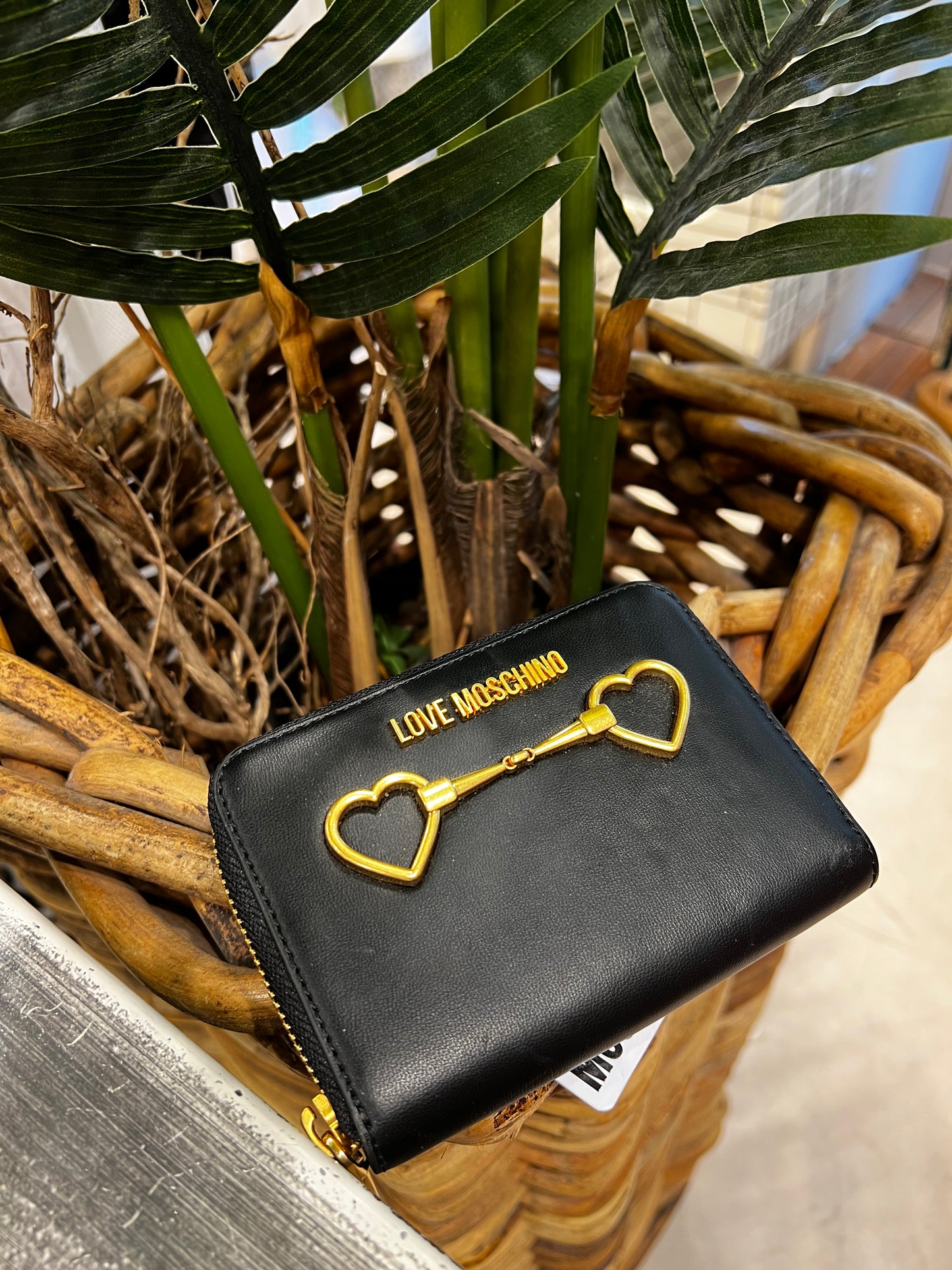 LoveMoschino - portafoglio PU nero