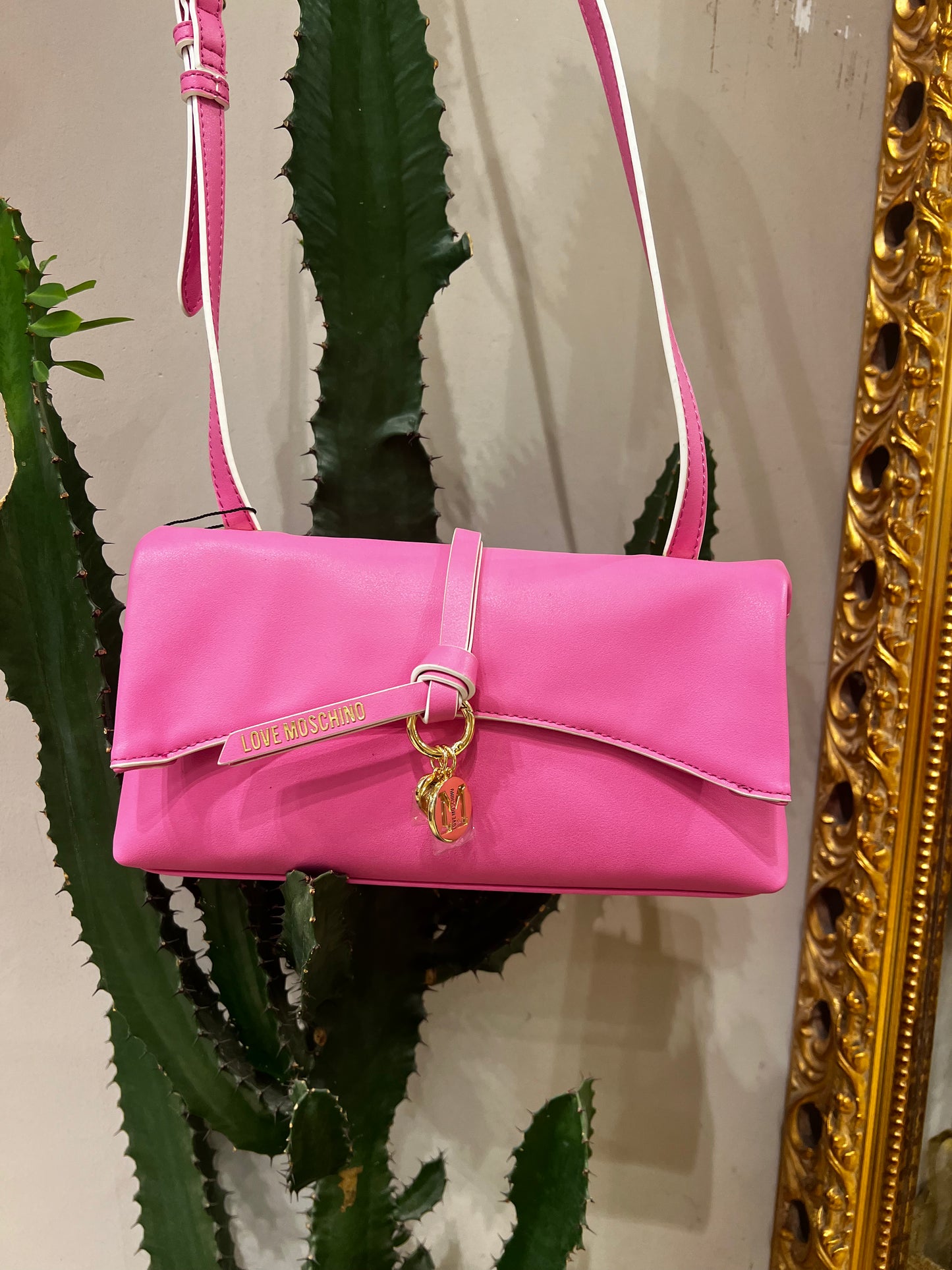 LoveMoschino - borsa PU pink