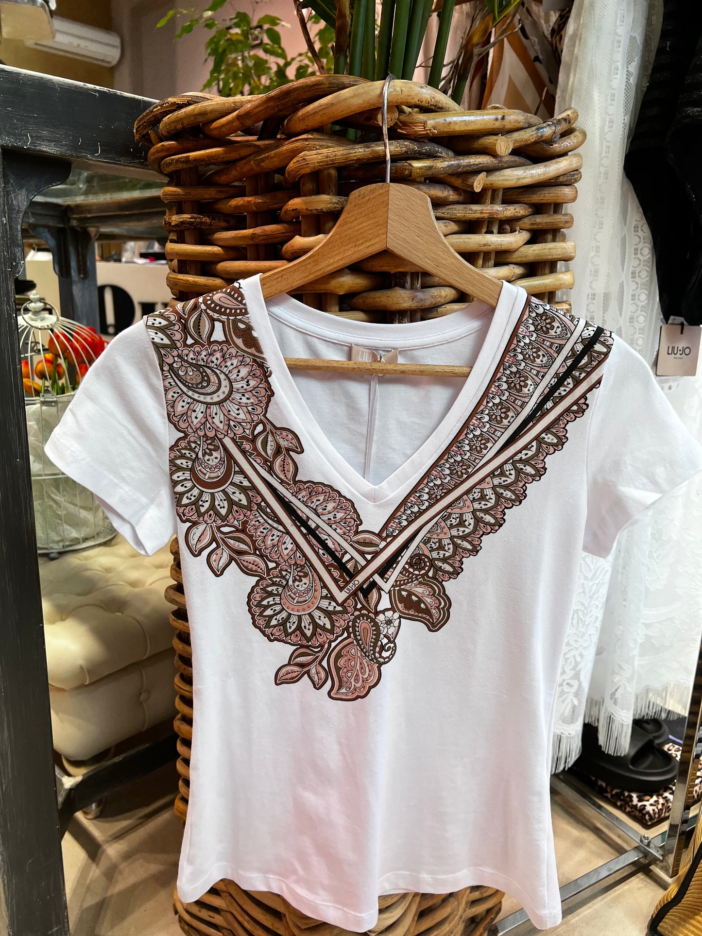 LiuJo - t-shirt moda scollo V