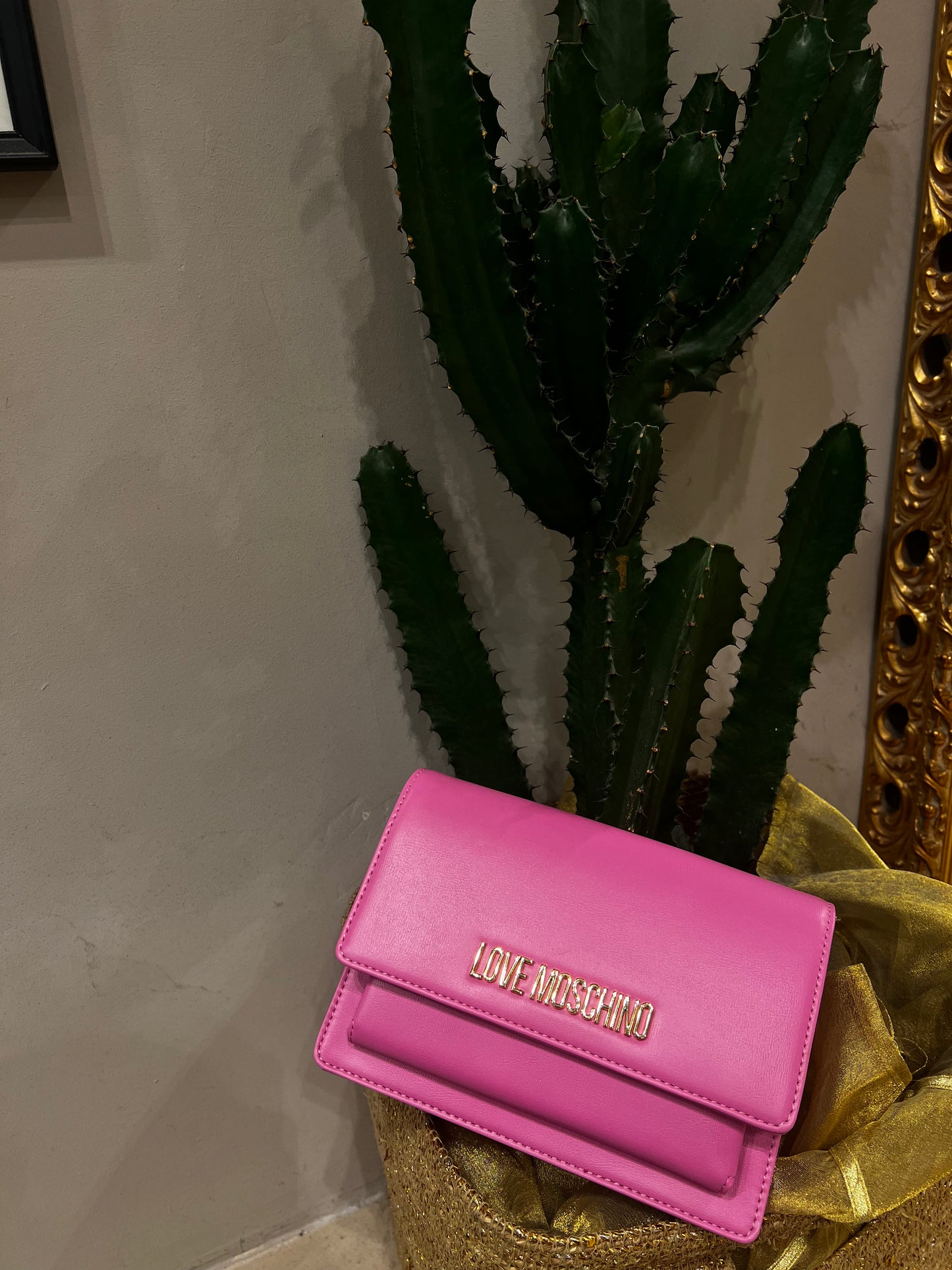 LoveMoschino - borsa PU pink