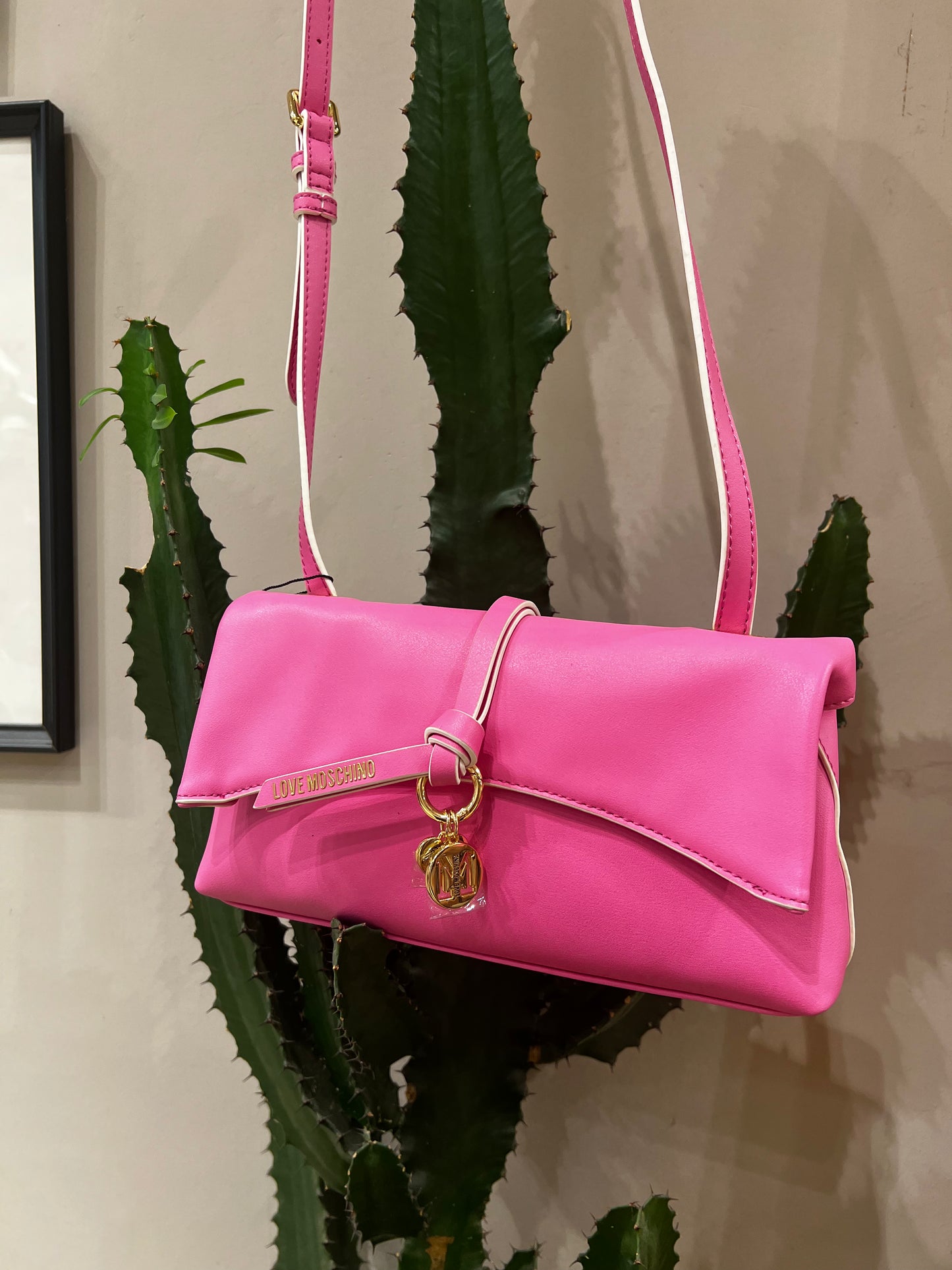 LoveMoschino - borsa PU pink