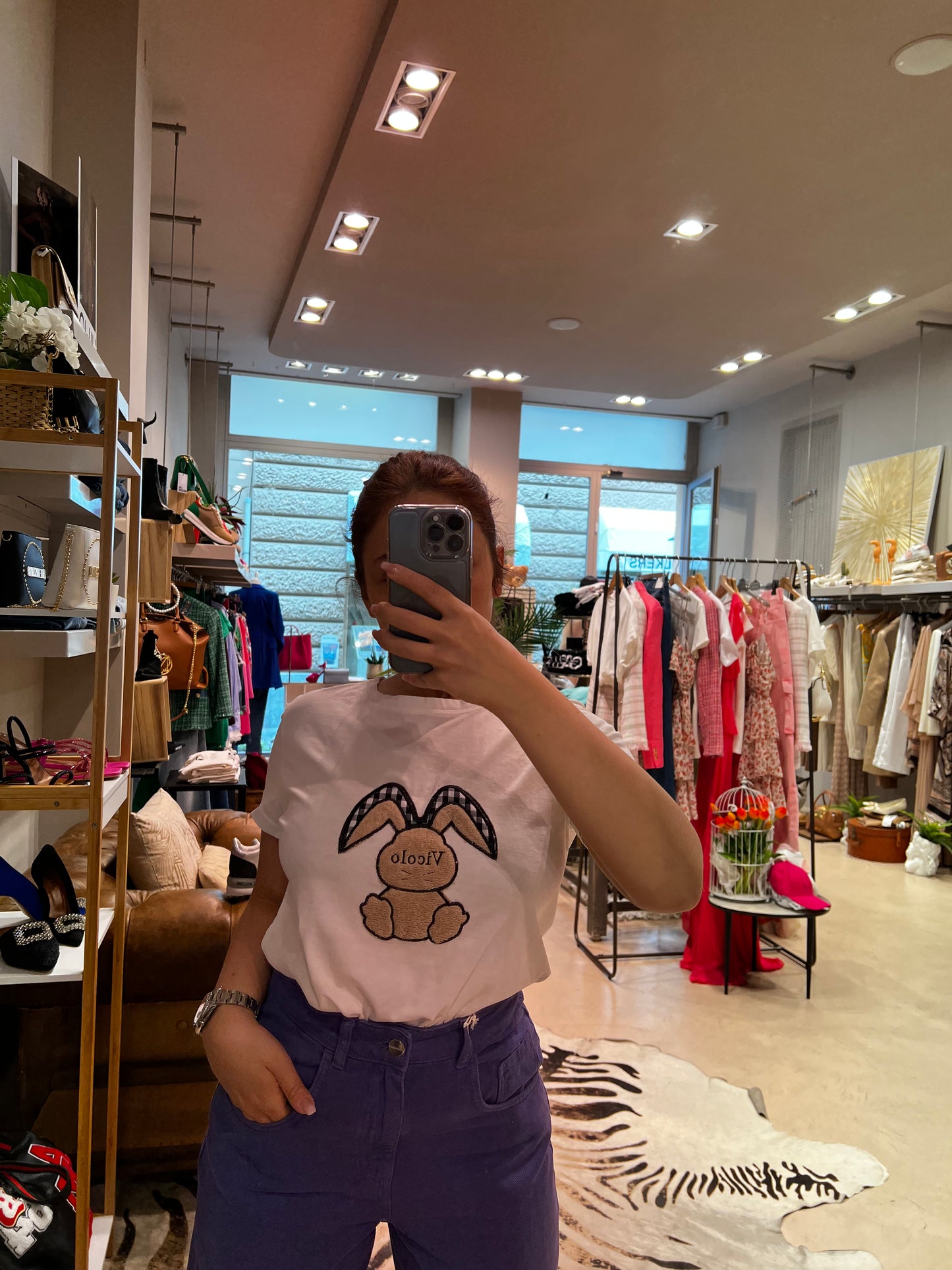 Vicolo - t-shirt con coniglietto