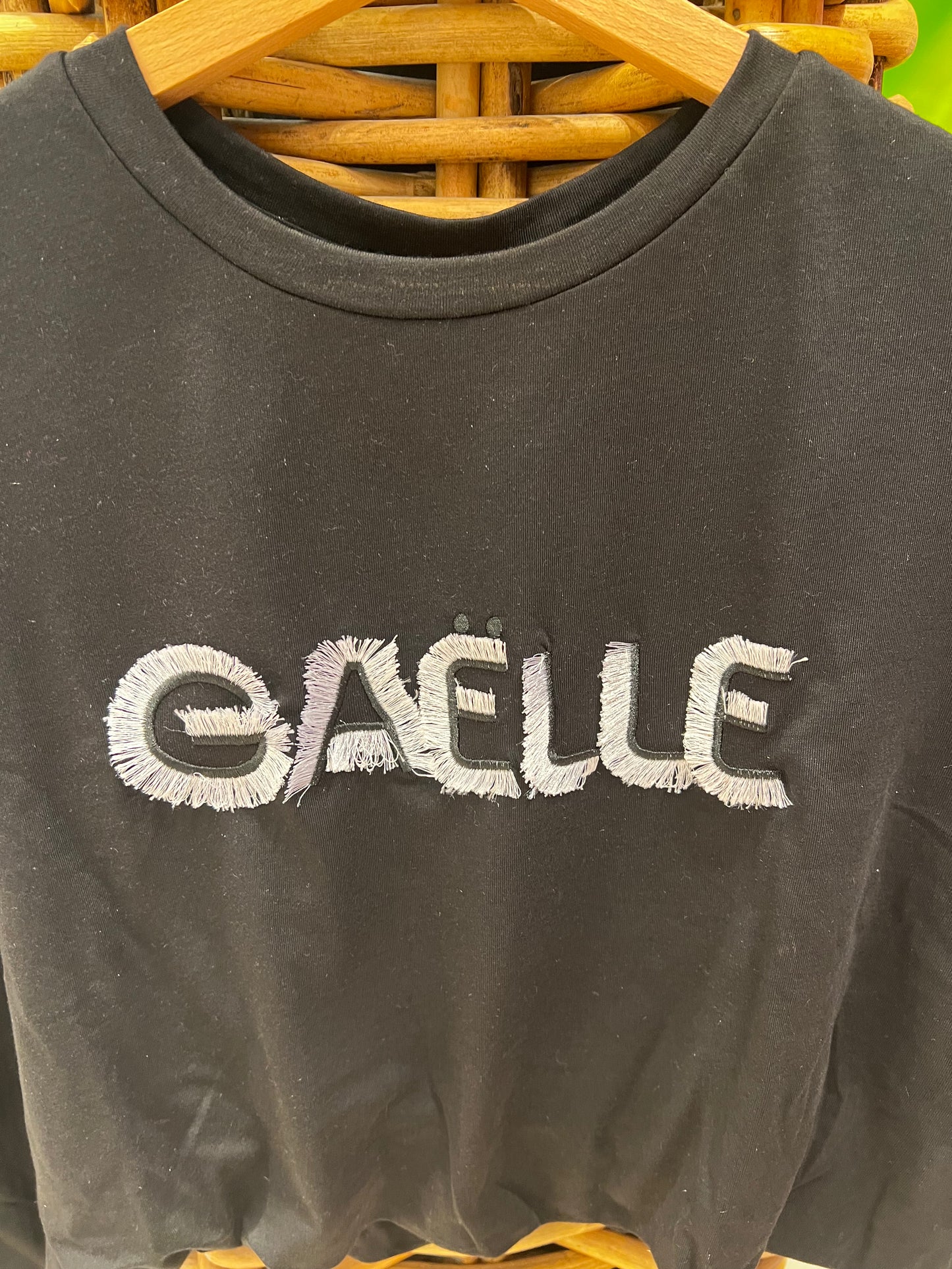 Gaëlle Paris - t-shirt modal cropped manica corta