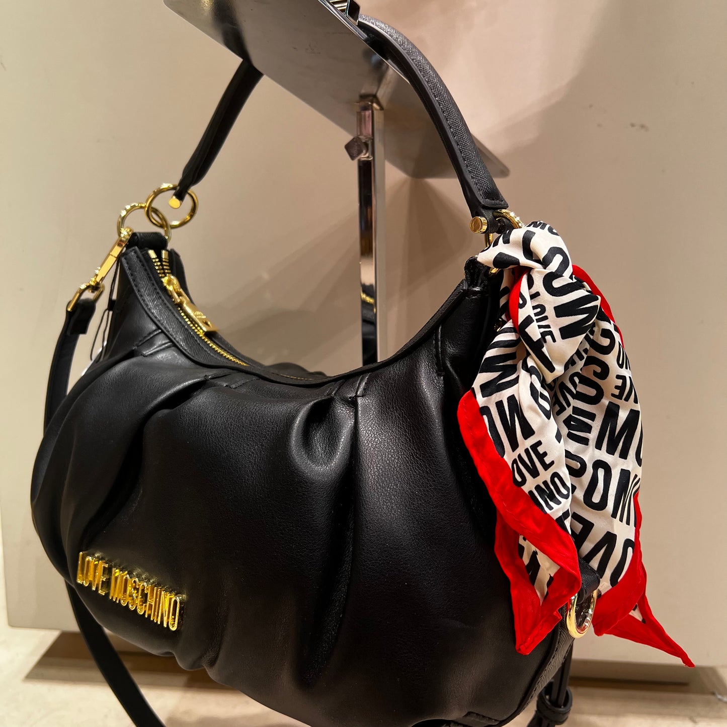 HOBO BAG CON FOULARD CITY BAG