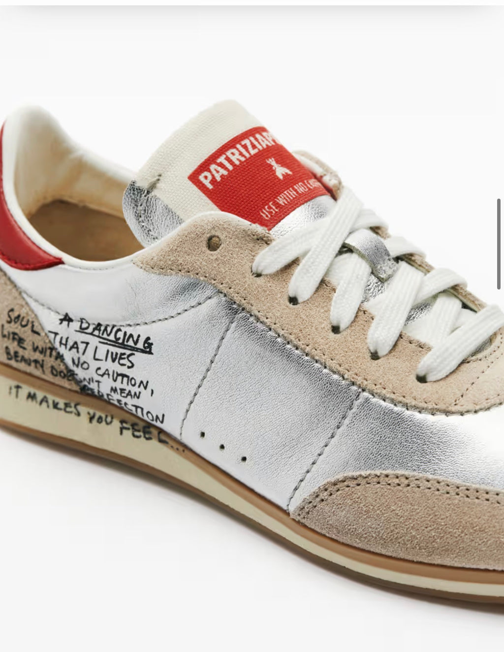 Running SKIN Sneakers laminate con Lettering