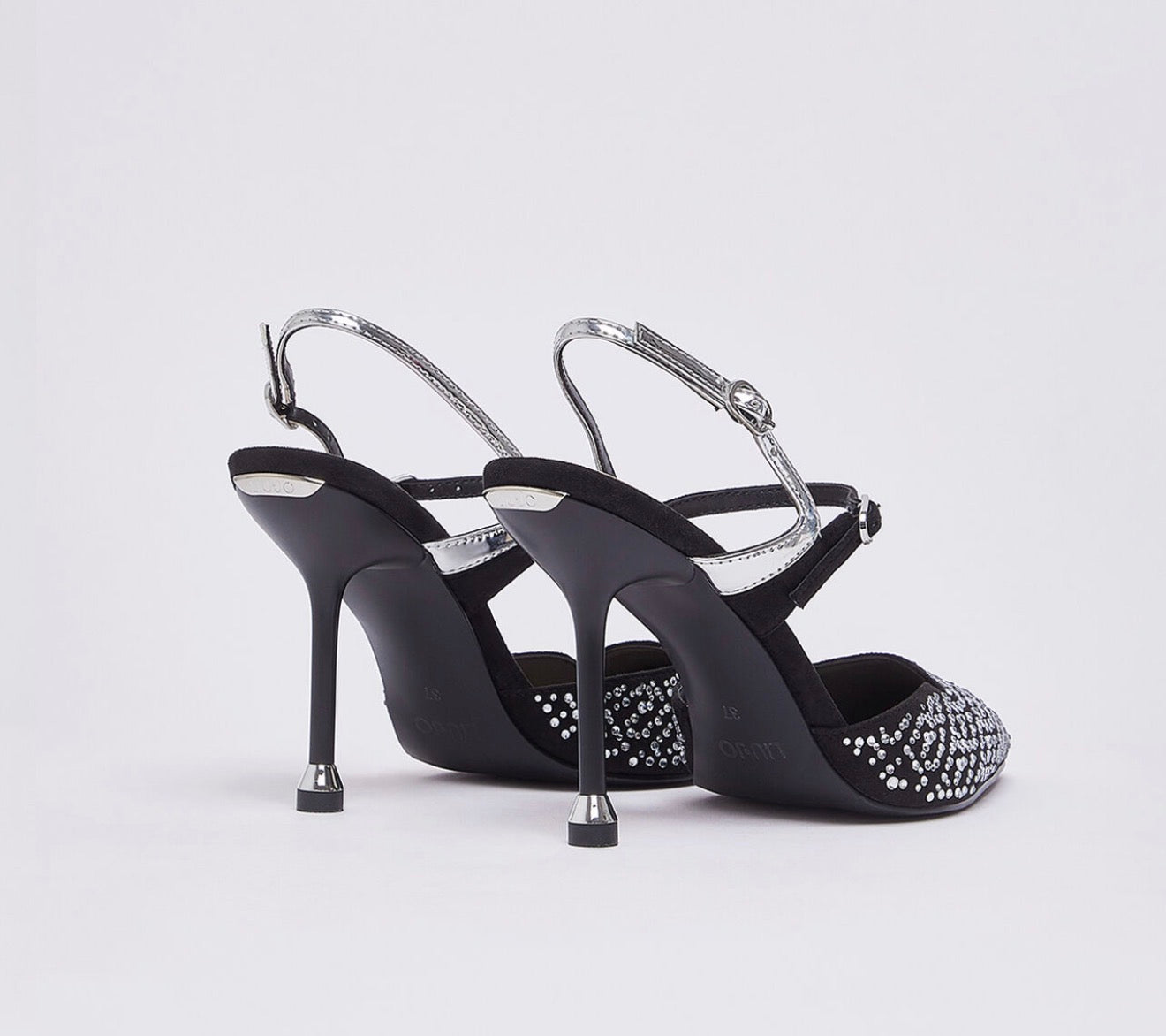 Slingback full strass