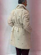 Cappotto in ecopelliccia P&T