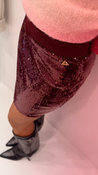 Minigonna paillettes Akep