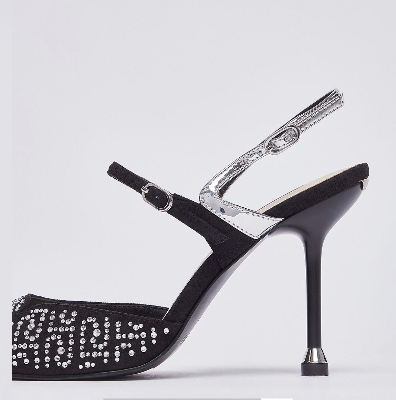 Slingback full strass