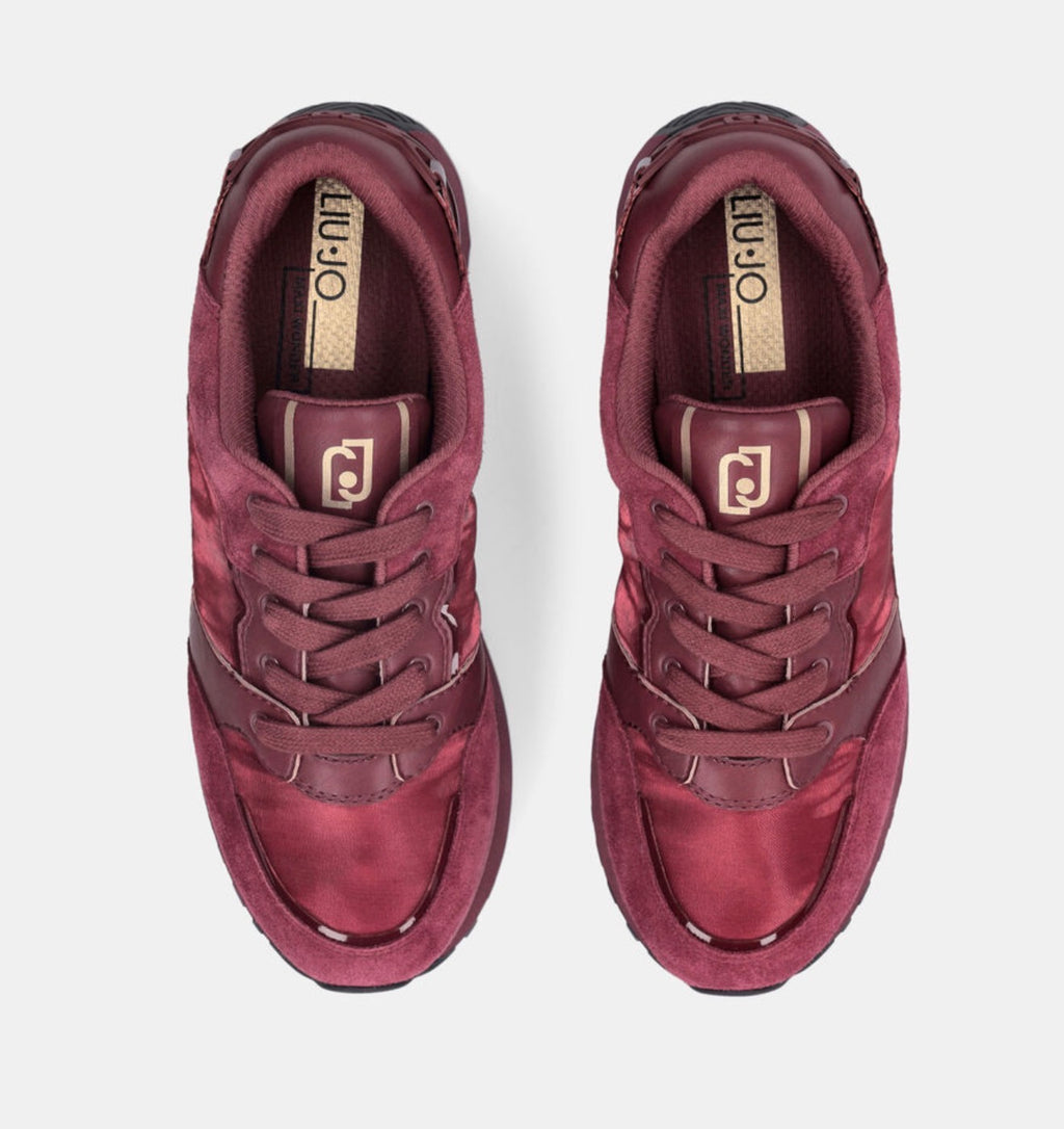 Sneakers platform in pelle Liujo