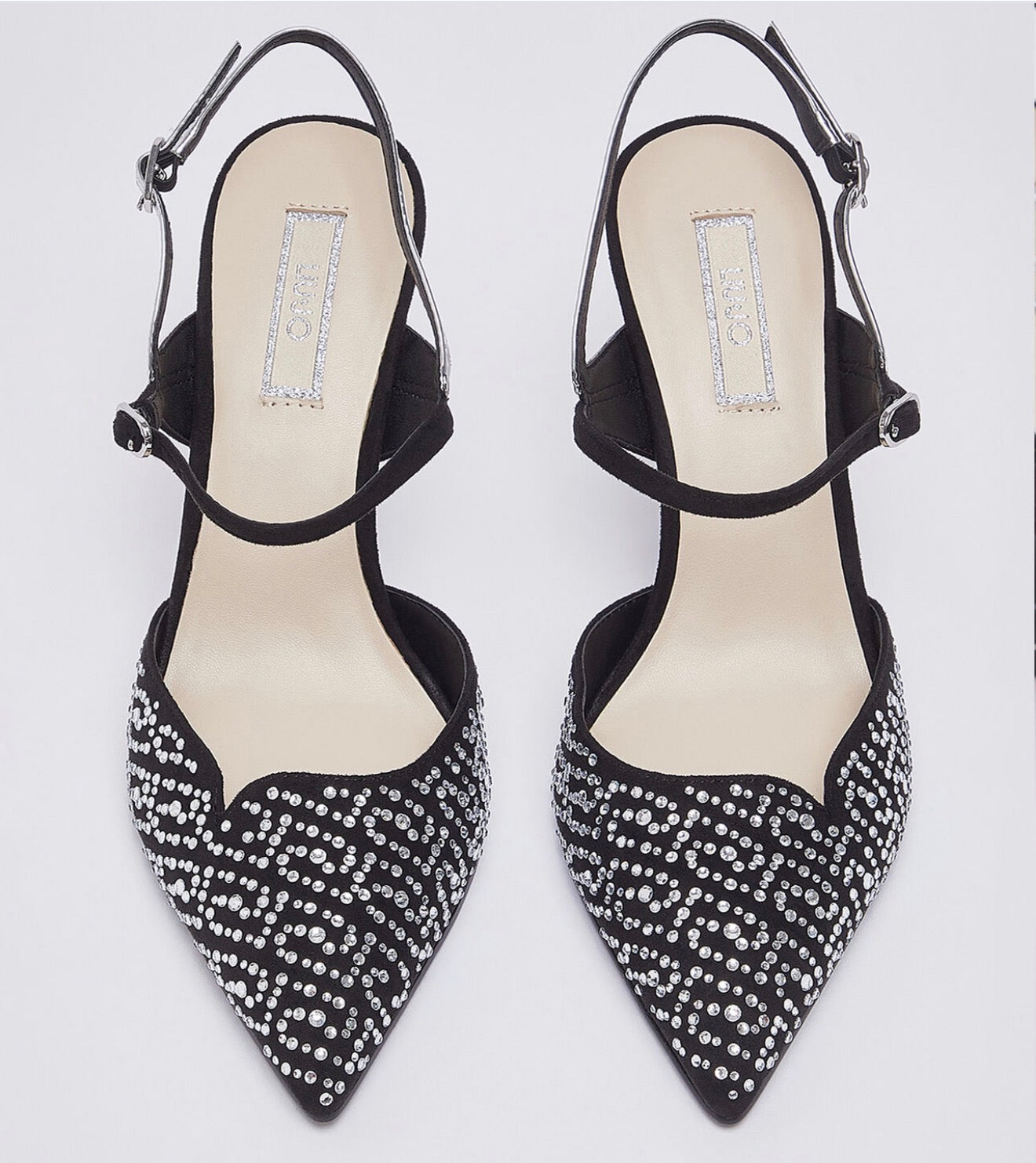Slingback full strass