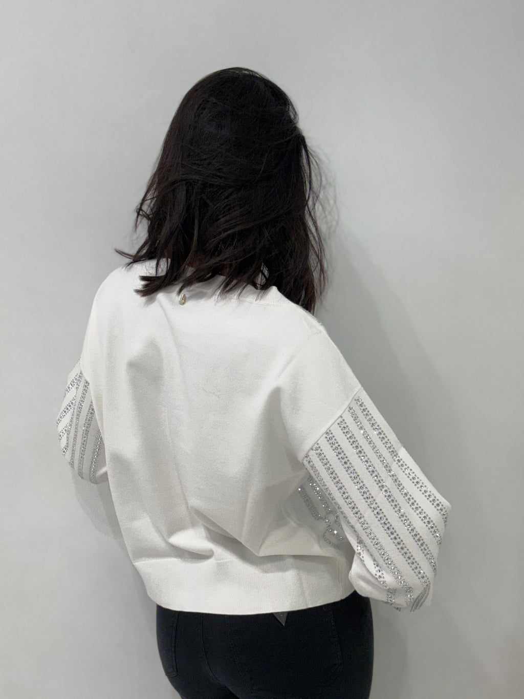 Maglia con strass Liujo