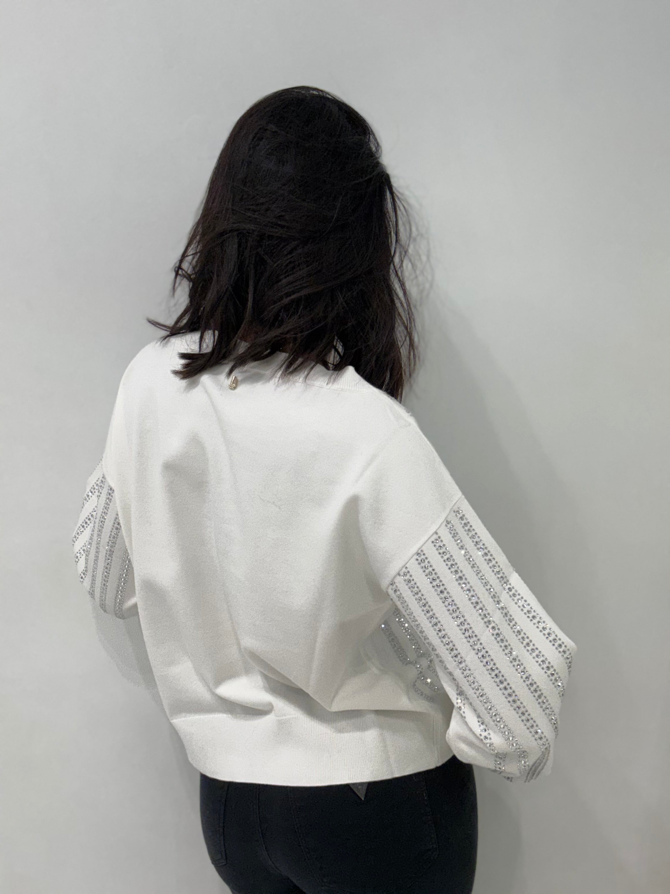 Maglia con strass Liujo