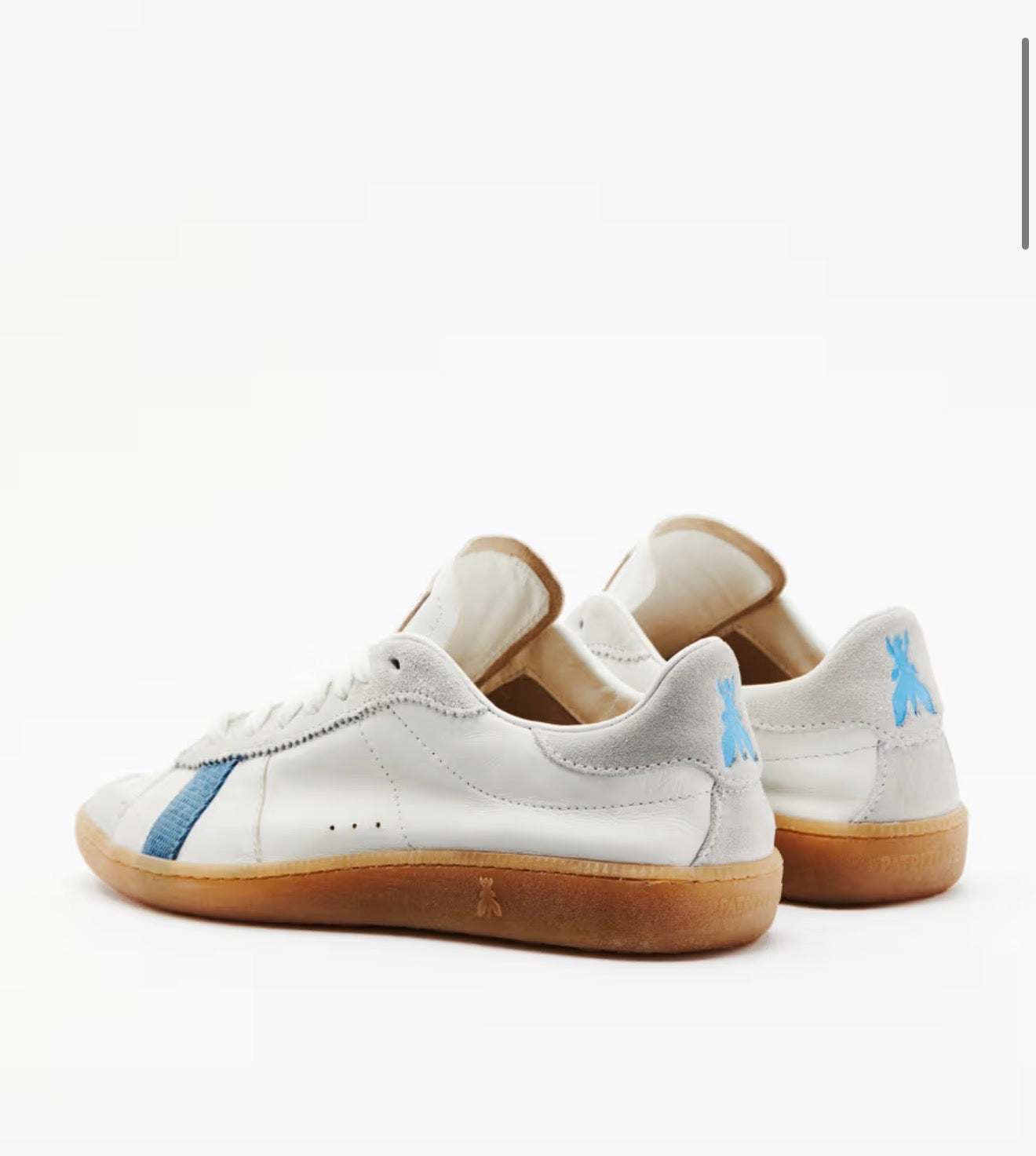 SKIN Sneakers in nappa con Lettering