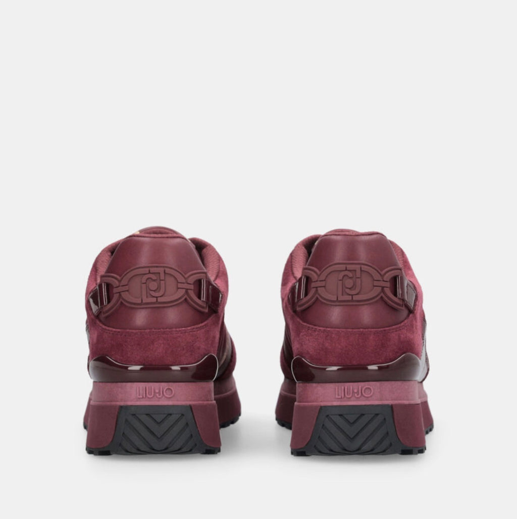 Sneakers platform in pelle Liujo