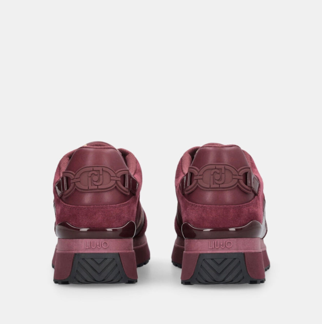 Sneakers platform in pelle Liujo