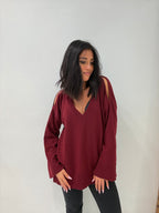 Maglia scollo a V Akep