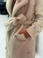 Cappotto in ecopelliccia P&T