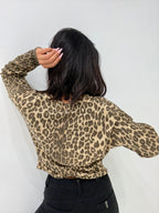 Cardigan maculato Liujo