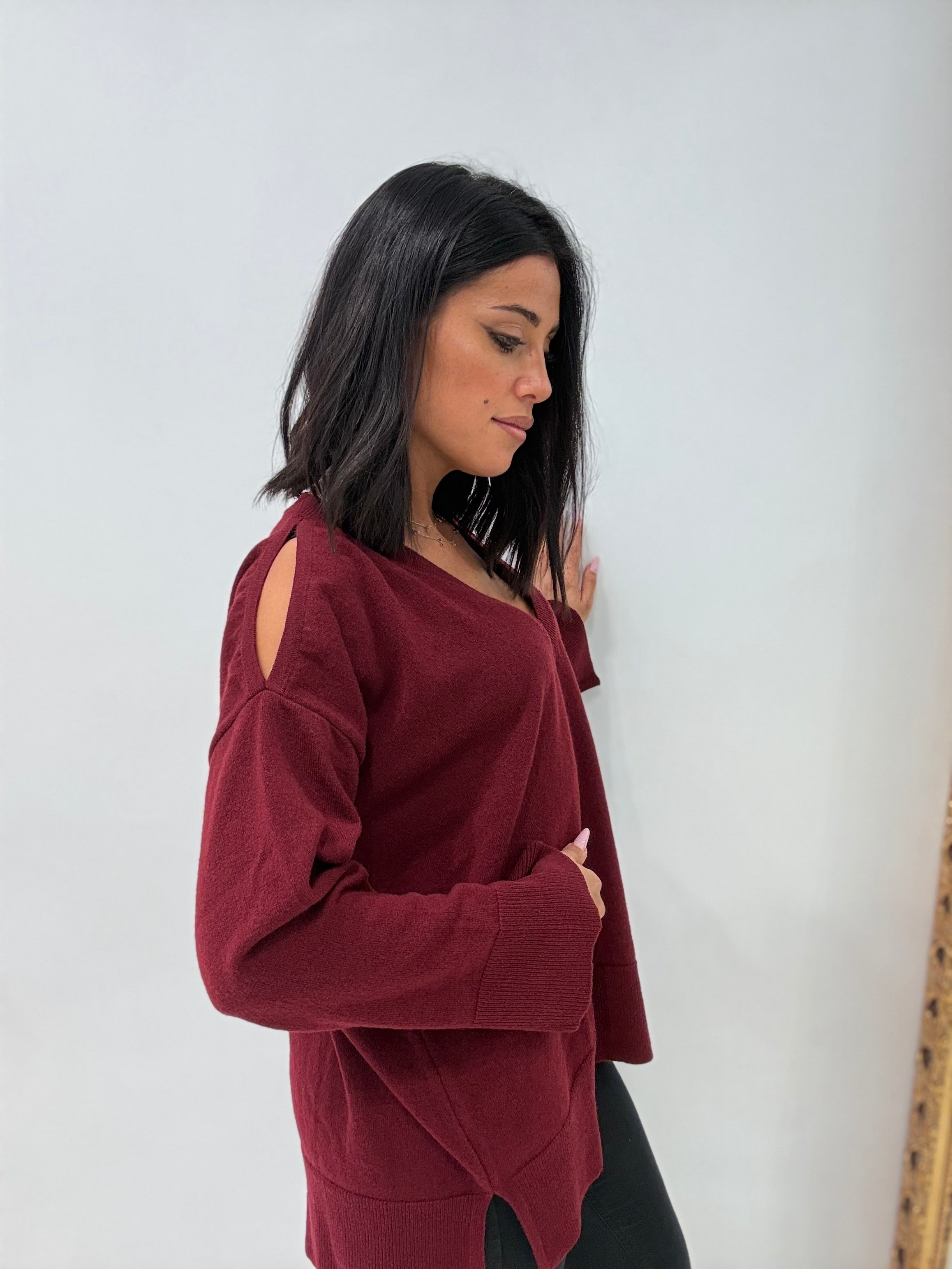 Maglia scollo a V Akep