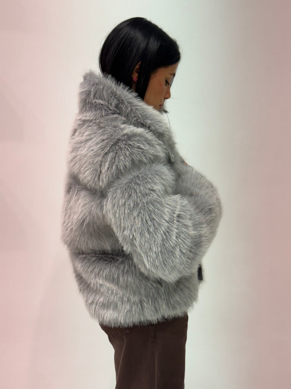 Giubbotto fluffy corto Patrizia Pepe