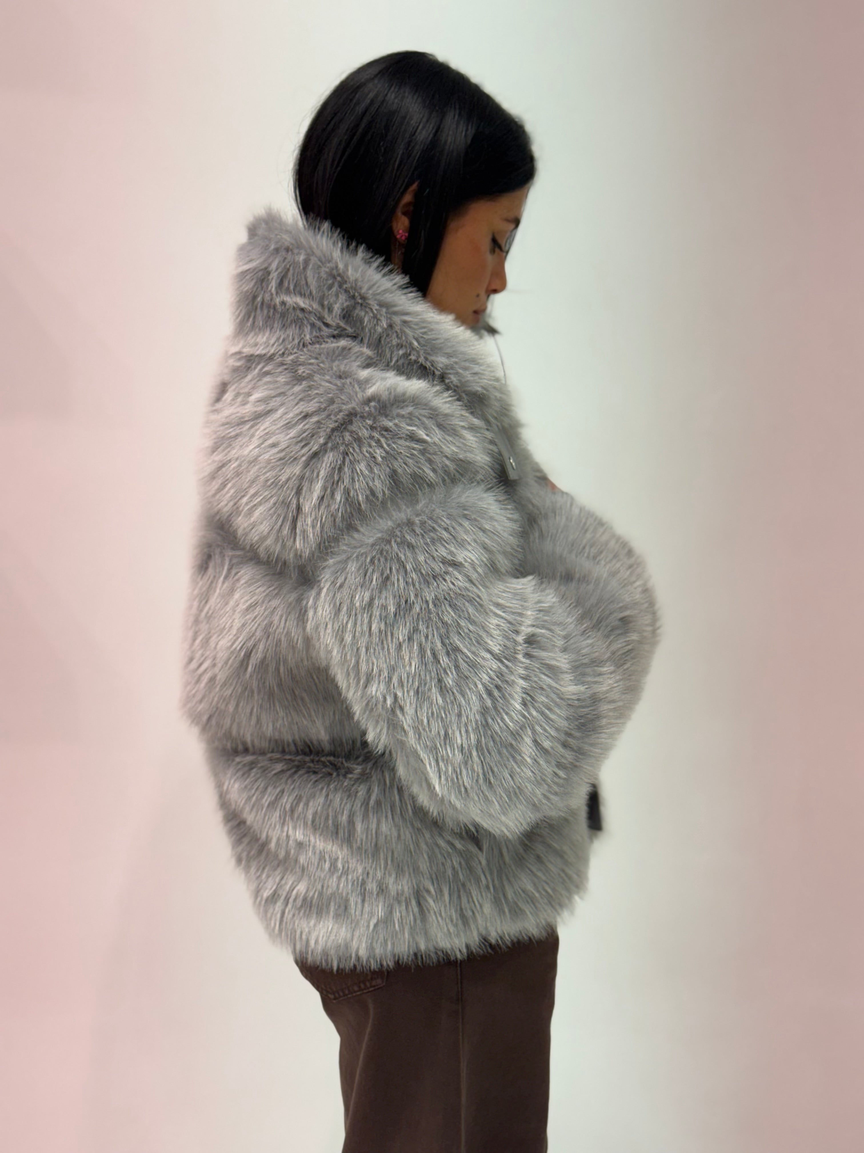 Giubbotto fluffy corto Patrizia Pepe