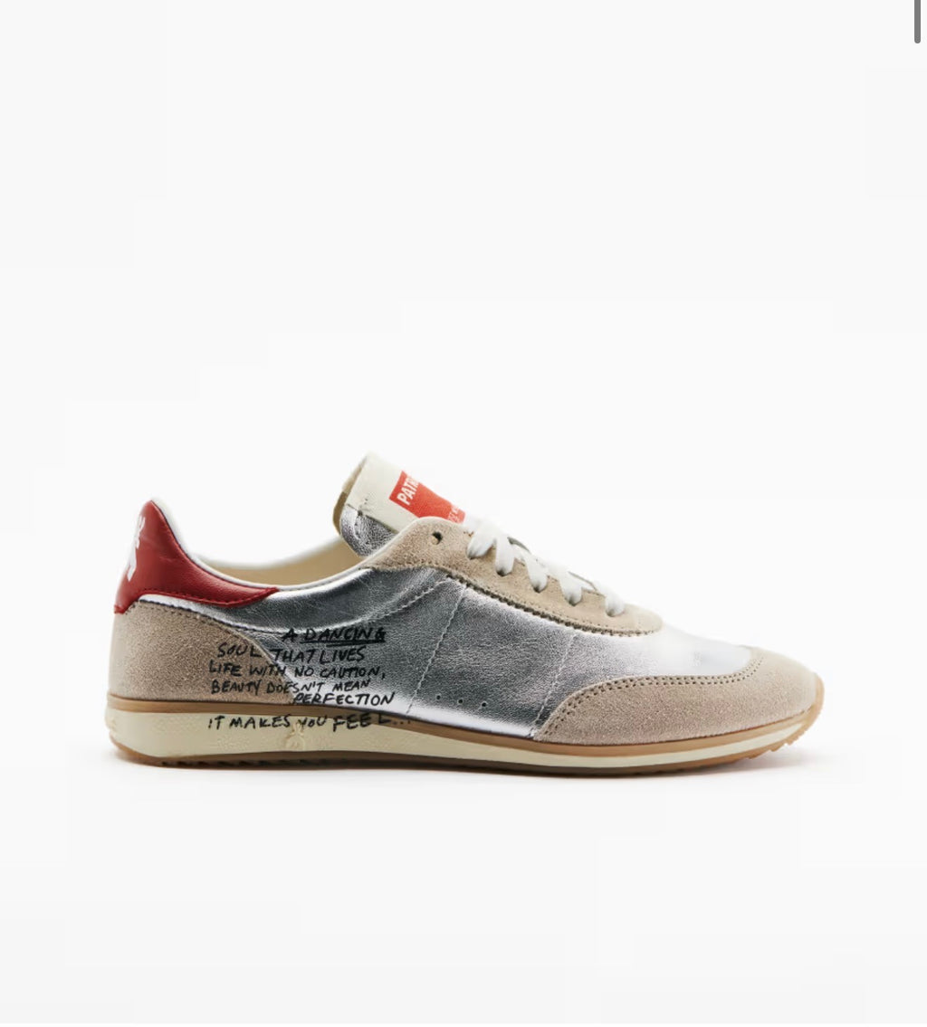 Running SKIN Sneakers laminate con Lettering
