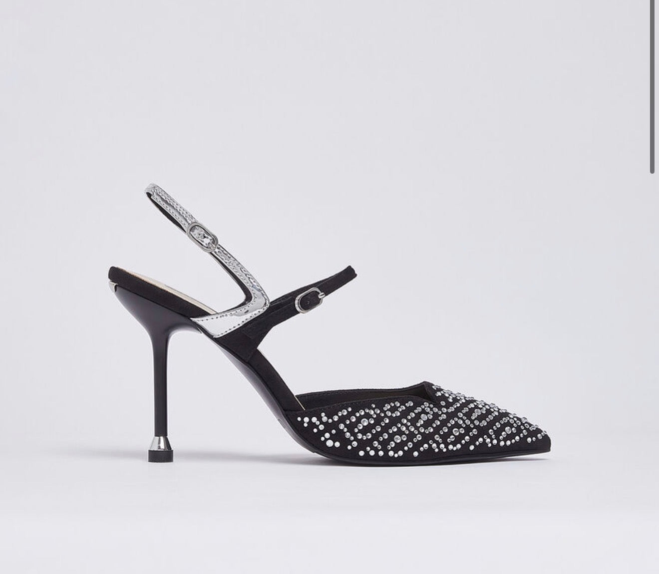 Slingback full strass