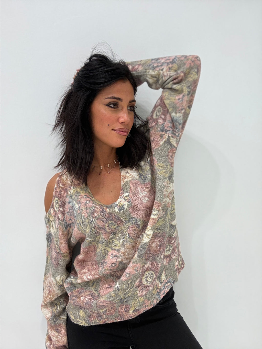 Maglia con cut-out Liujo