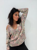 Maglia con cut-out Liujo