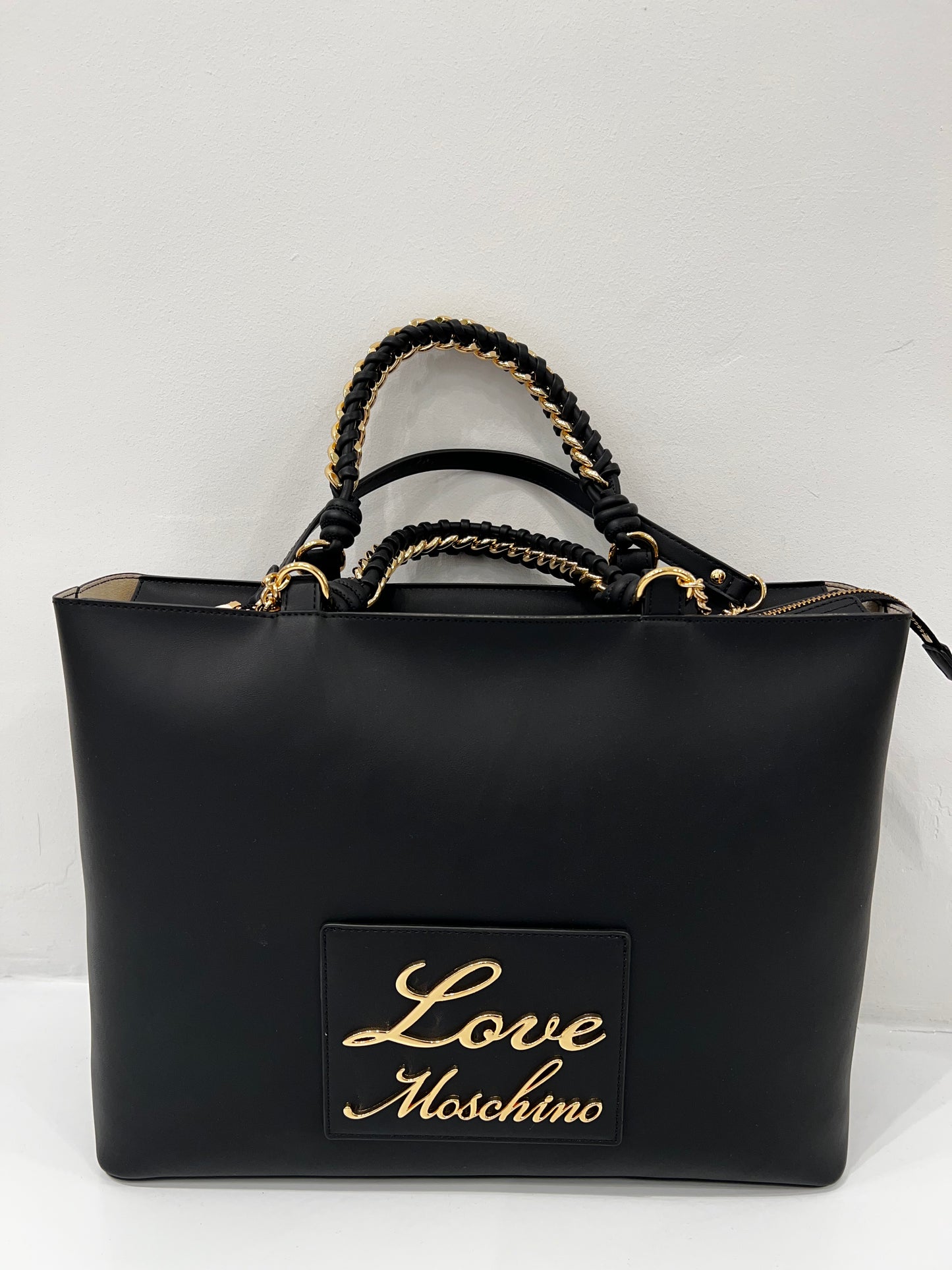 LoveMoschino - borsa PU nero