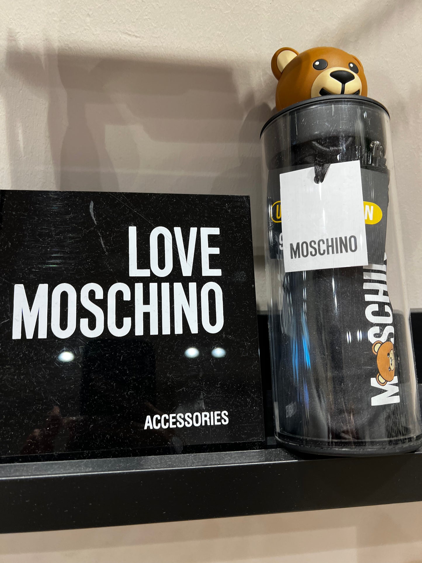 LoveMoschino - ombrello nero