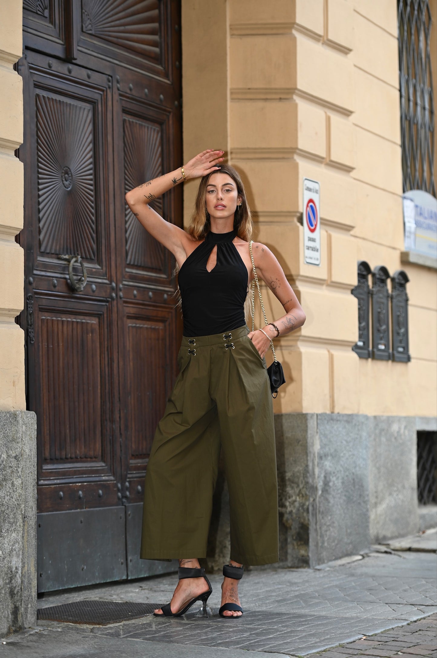 LiuJo - pantalone cropped