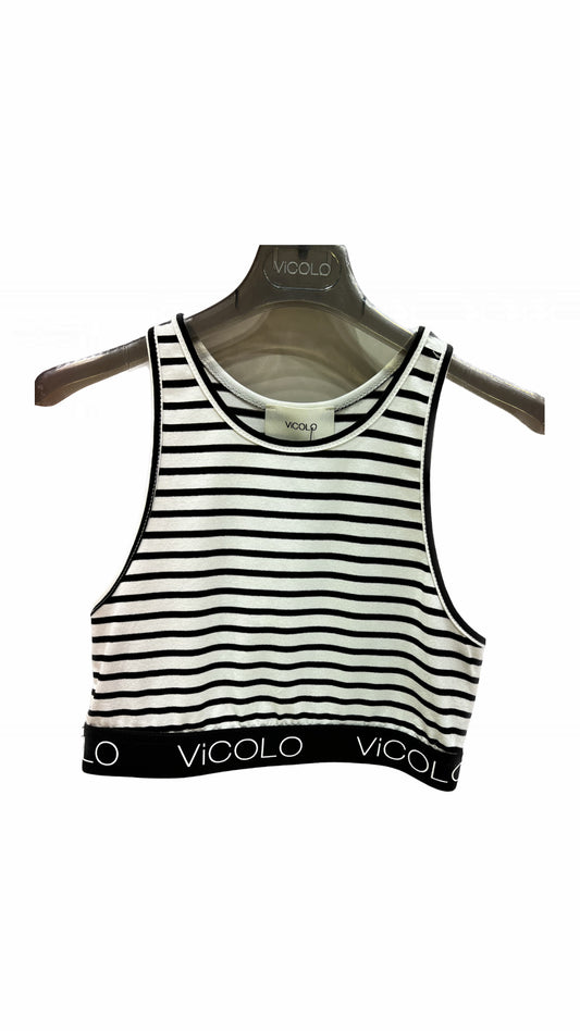 Vicolo - top a righe