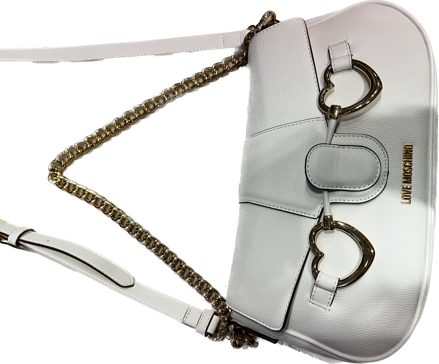 LoveMoschino - Borsa PU bianco